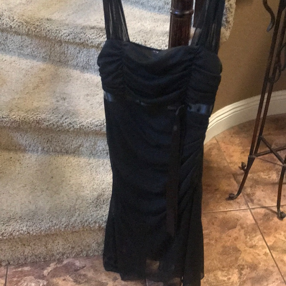Formal black dress